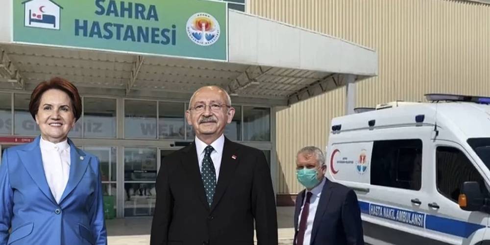CHP’nin Adana’daki sözde sahra hastanesi düğün salonu oldu