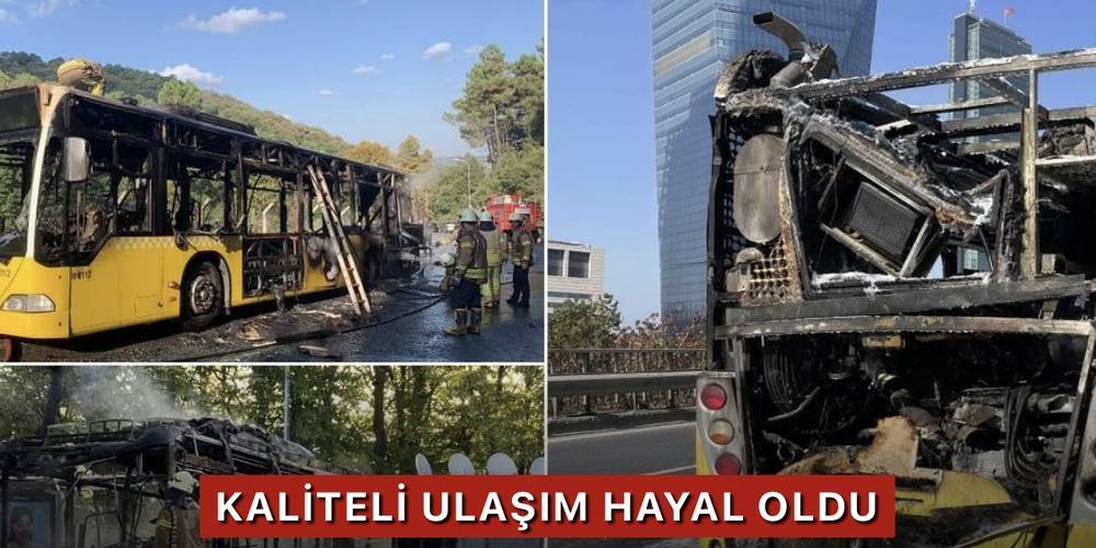 İstanbul’da kaliteli ulaşım hayal oldu! Ekrem İmamoğlu her gün 1 otobüs parasını reklama harcıyor