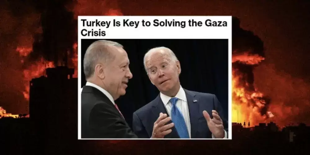 Bloomberg: Erdoğan Gazze krizine çözüm bulmak için vazgeçilmez biri