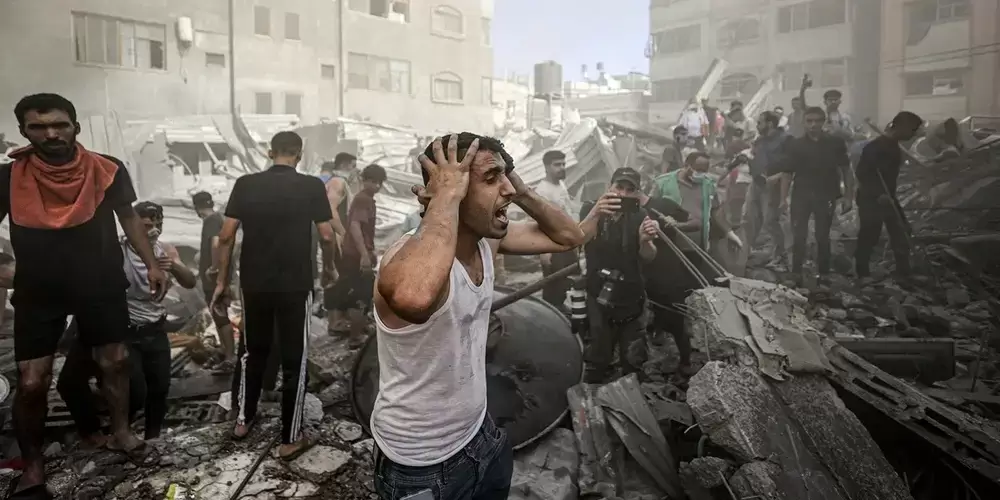 İsrail'in Gazze'ye saldırılarında can kaybı 10 bini aştı