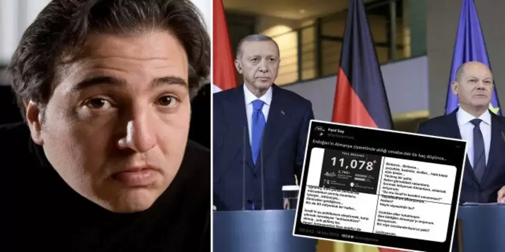 Fazıl Say'dan Cumhurbaşkanı Erdoğan'ın Almanya tepkisine destek