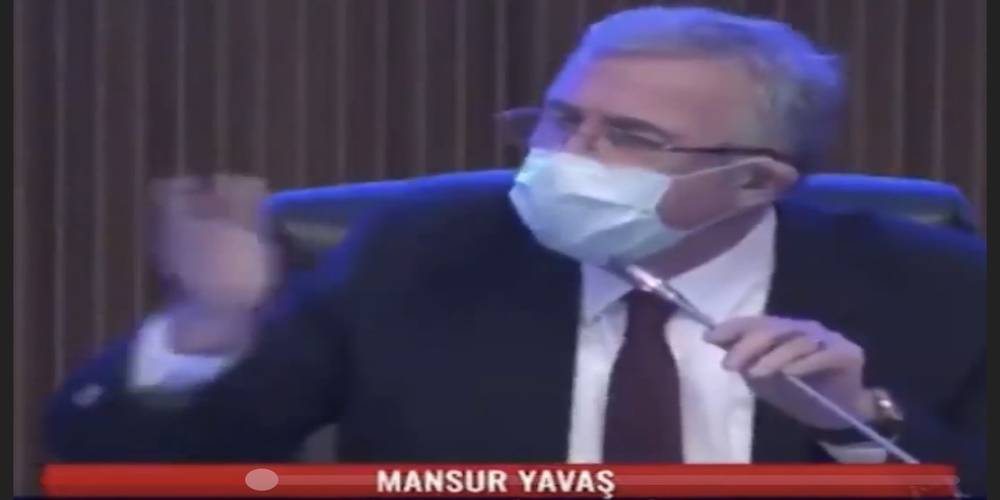 Demokrasi! Ankara Büyükşehir Belediye Başkanı Yavaş'tan meclis üyesine: Sana söz verirsem konuşursun! Alın mikrofonu!