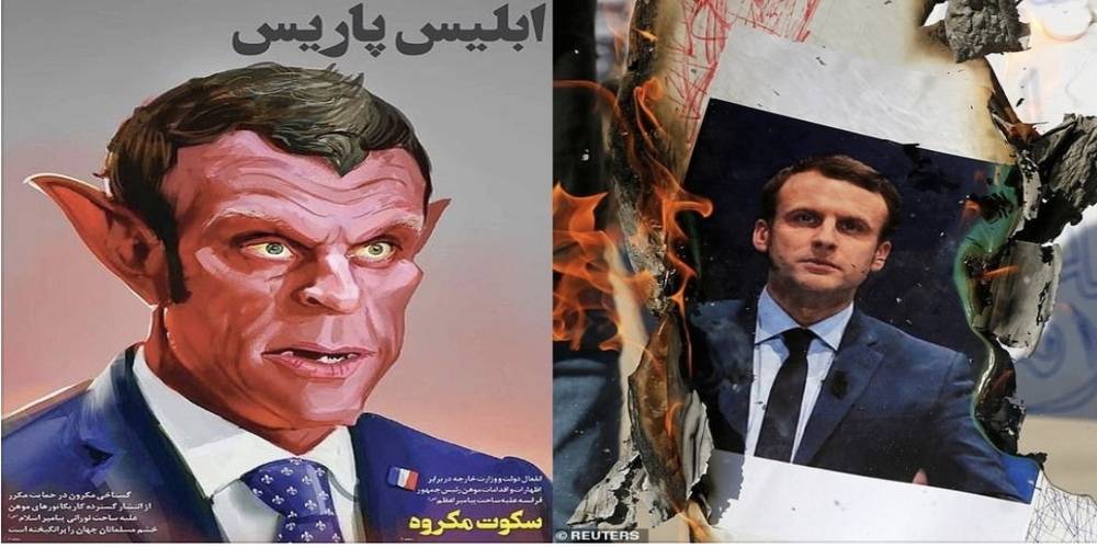 İran medyasından Macron’a: “Paris iblisi”