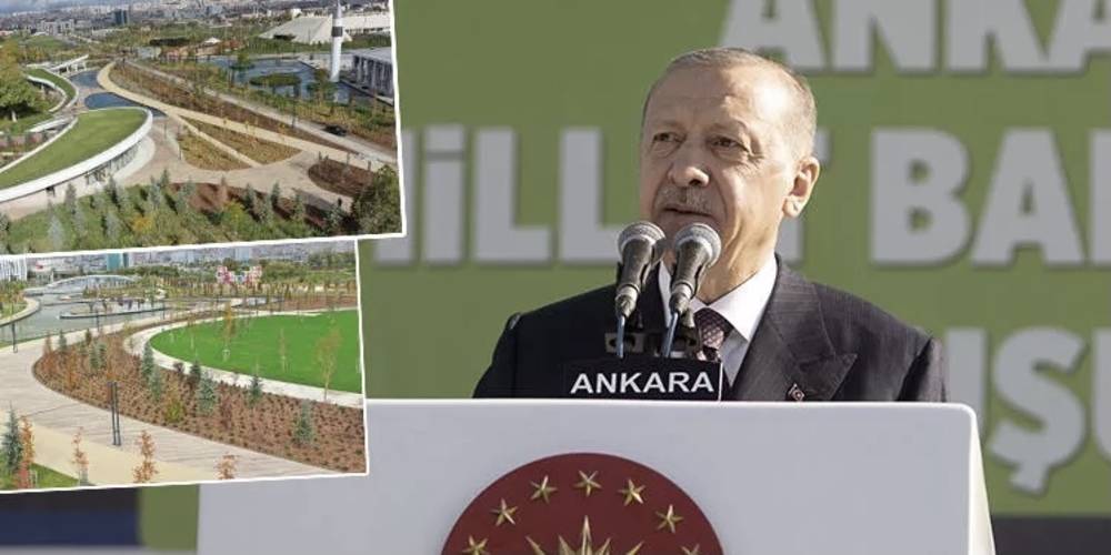 Cumhurbaşkanı Erdoğan müjdeyi duyurdu: İstanbul Atatürk Havalimanı’nda da millet bahçesi kuruyoruz