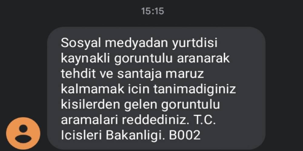 Oda TV, bakanlığı’nın dolandırıcılara ve sapıklara karşı uyarı mesajını Sedat Peker’e uyarladı