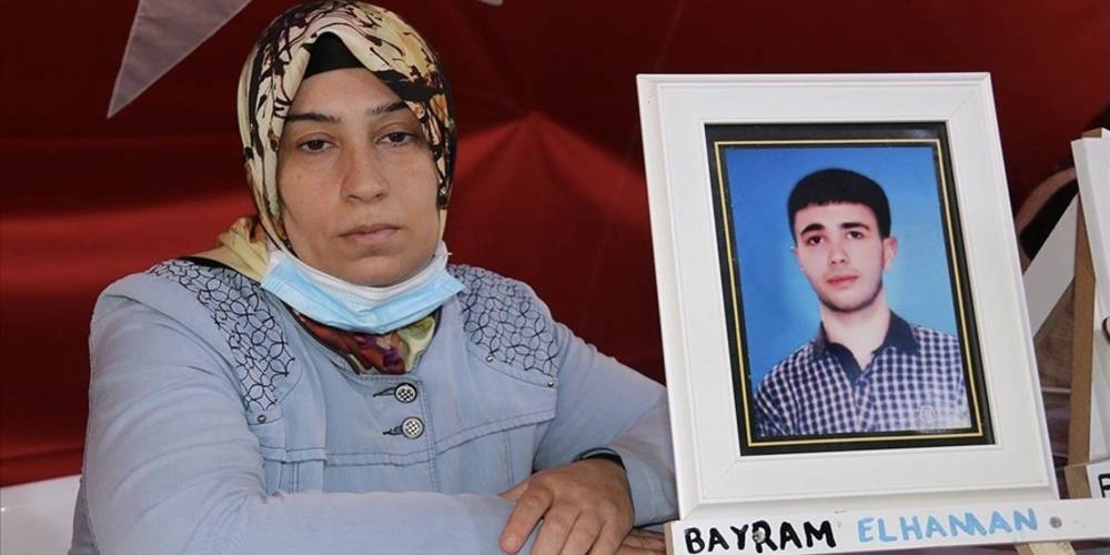 Diyarbakır annelerinden Ayten Elhaman: Oğlumu HDP'den istiyorum