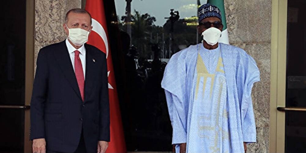Cumhurbaşkanı Erdoğan, Nijerya'da: 'İş birliğimizi güçlendiriyoruz'