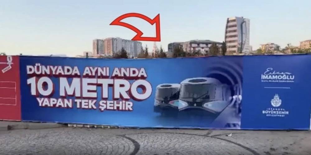Ekrem İmamoğlu’ın PR çalışmasını vatandaş ifşaladı: İBB'nin metro yalanı pes dedirtti!