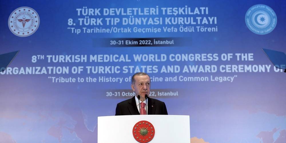 Cumhurbaşkanı Erdoğan: “Ukrayna buğdayının 9,3 milyon tonunu dünyanın hizmetine sunarak, gıda krizinin nispeten azaltılmasını sağladık”