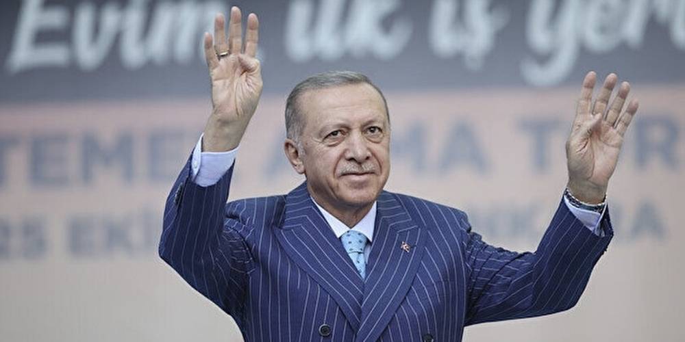 Tarihi projede ilk temeli Cumhurbaşkanı Erdoğan attı: 2028'e kadar 500 bin konut teslim edilecek
