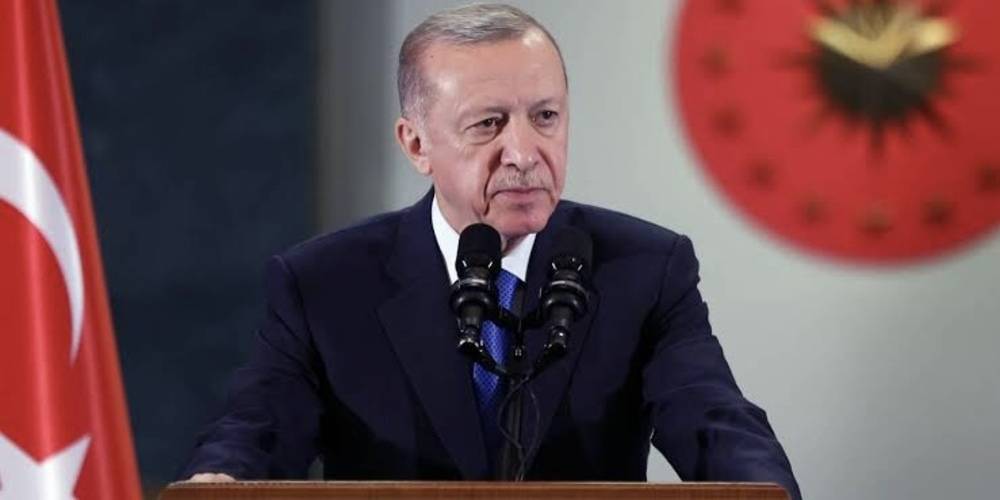 ABD'nin düşürdüğü SİHA! Cumhurbaşkanı Erdoğan: Bize karşı oynanan tiyatroyu acı bir tebessümle karşılıyoruz