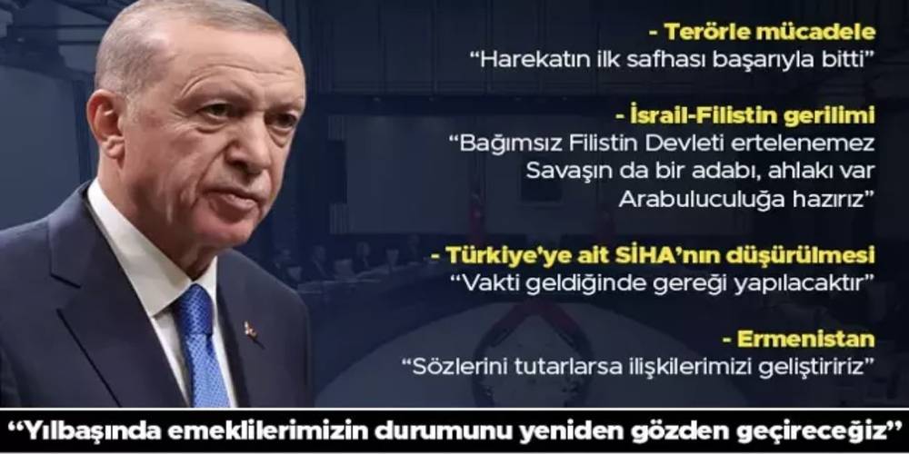 Cumhurbaşkanı Erdoğan: Emekliye tek seferlik 5 bin TL ikramiye