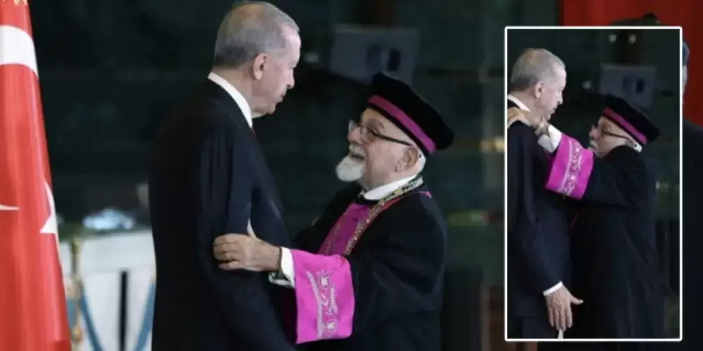 O görüntüler resepsiyona damga vurmuştu: Heleva'nın Cumhurbaşkanı Erdoğan'a ne dediği belli oldu