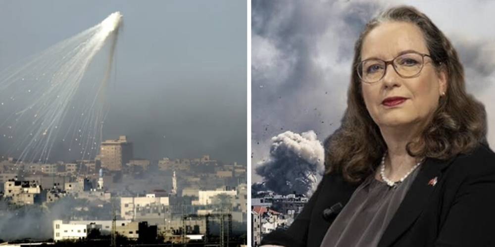 İsrailli Büyükelçiye fosfor bombası sorusu! Böyle yüzsüzlük görülmedi