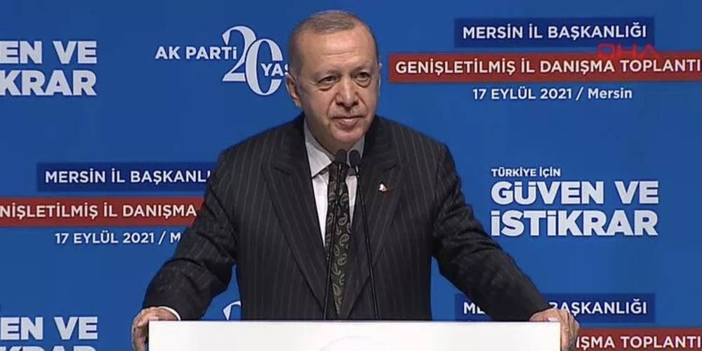 Cumhurbaşkanı Erdoğan’dan AK Parti Mersin İl Danışma Toplantısında önemli açıklamalar