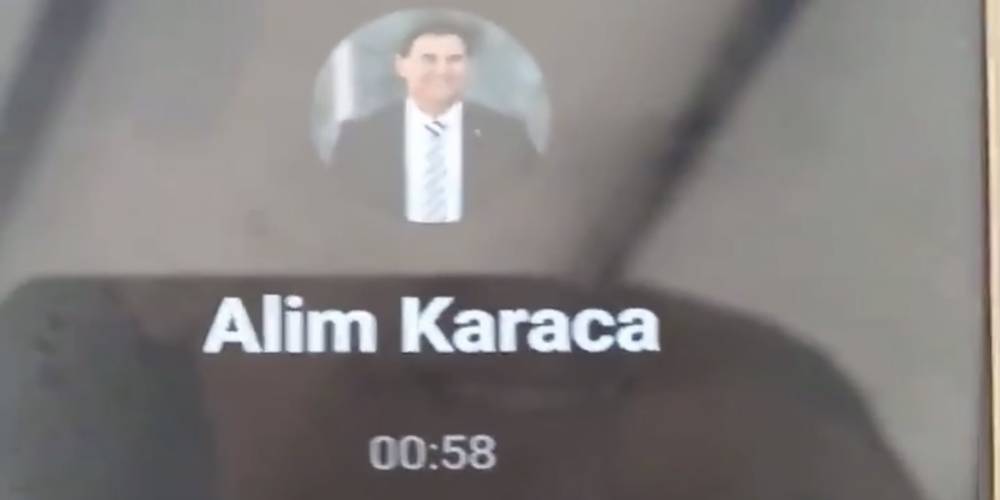 Fethiye Belediye Başkanı Alim Karaca, kendisi eleştiren vatandaşa 12 dakika boyunca küfür etti