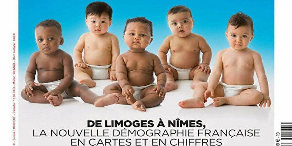 Fransa'da aşırı sağcı derginin farklı etnik kökenden bebekleri kullandığı ırkçı kapak tepki topladı: Rezil, İslamofobik paçavra