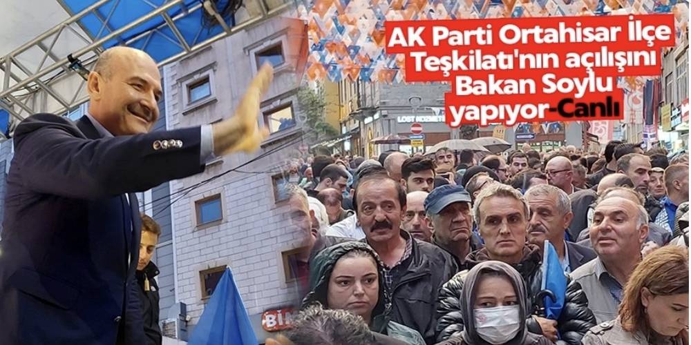 İçişleri Bakanı Süleyman Soylu Trabzon’dan tekmil verdi: Karadeniz’de tek bir terörist yoktur, tertemiz Allah’ın izniyle