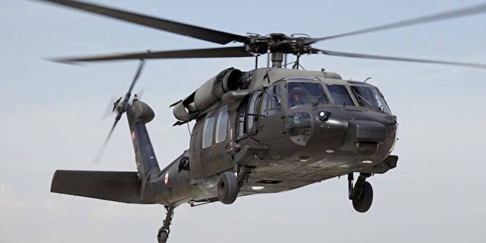 Pençe-Kilit Harekât bölgesinde Skorsky tipi helikopter sert iniş yaptı