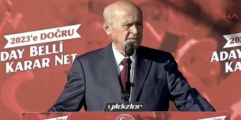MHP Genel Başkanı Bahçeli: Hedefimiz, Erdoğan'ın yeniden açık ara farkla yeniden seçilmesi
