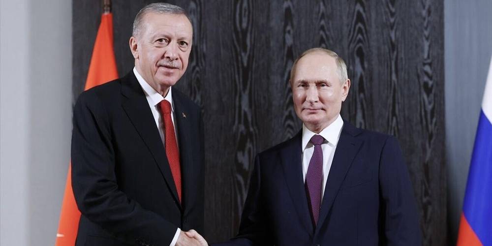 Erdoğan, Putin ile görüştü: 'Türkiye'ye yapılan doğalgaz sevkiyatının yüzde 25'i rubleyle ödenecek'