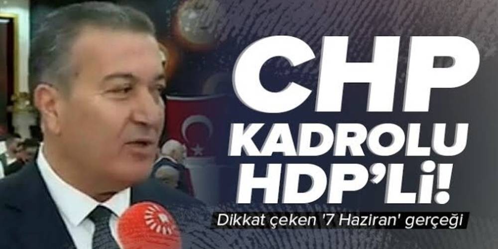 CHP’deki kadrolu HDP’li Nevaf Bilek! Dikkat çeken ‘7 Haziran’ gerçeği…