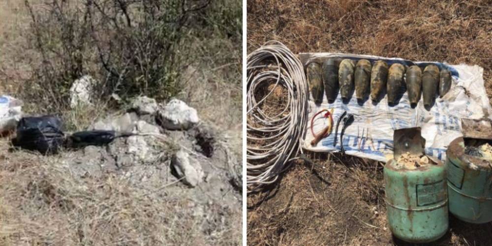 Tunceli’de terör örgütü PKK’ya ait çok sayıda mühimmat ele geçirildi