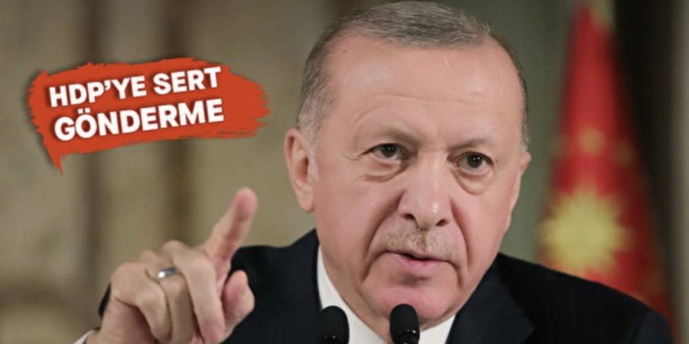 Cumhurbaşkanı Erdoğan: İki terörist kadını parlamentoda bulunan parti istismar ediyor bu ne vicdan