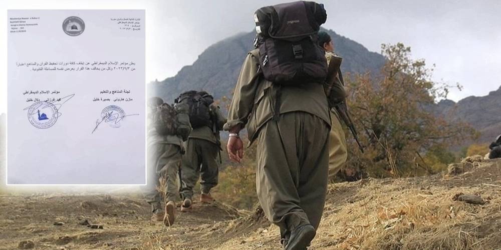 PKK, Suriye'de işgal ettiği bölgelerde Kur'an eğitimini yasakladı