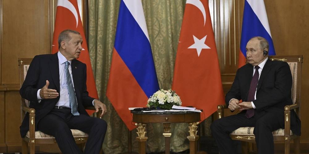 Cumhurbaşkanı Erdoğan-Vladimir Putin görüşmesi